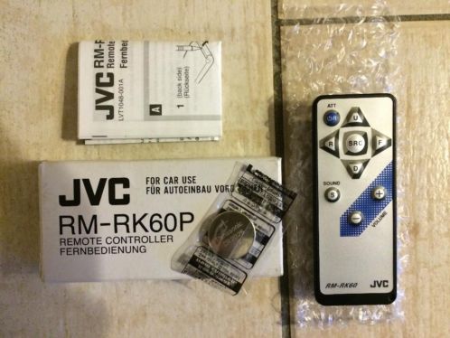 JVC auto radio afstandsbediening - model RM-RK60P - NIEUW 
