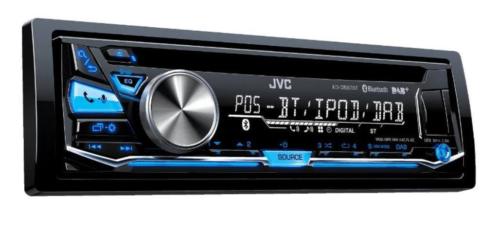 JVC KD-DB97BT 1-DIN autoradio met CD - Bluetooth - DAB tuner