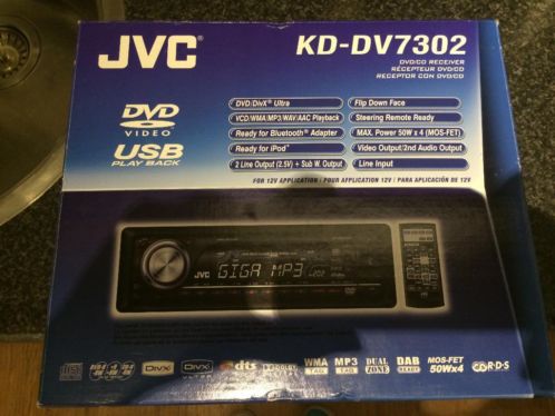 JVC KD-DV7302 autoradio te koop