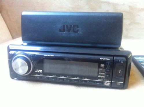 Jvc KD-DV7302 autoradio (USB, cd, dvd) incl 9034 tft-monitor