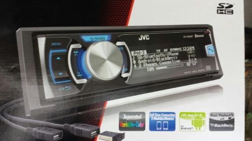 JVC KD-SD80BT Autoradio Nieuw in doos Iphone Android