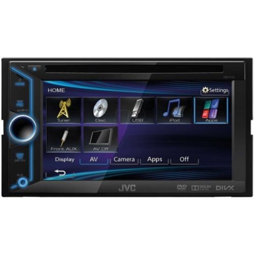 JVC KW-V10 radio cd dvd usb aux 3x RCA nieuw 3 jaar garantie