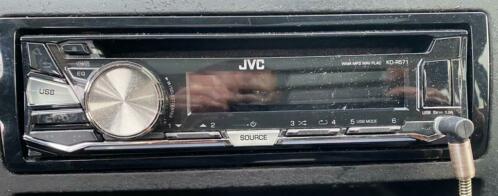 JVC Radio met aux, Crunch speakers  Subwoofer amp versterker
