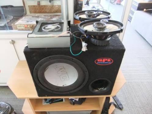 JVC subwoofer, helix speakers, strike lightning audio verst.