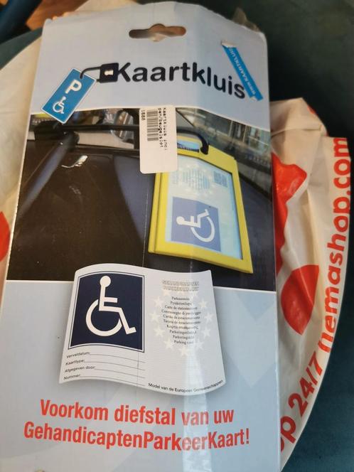 Kaartkluis- Invalideparkeerkaart