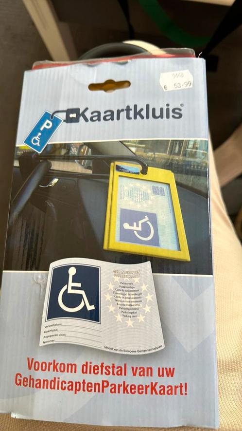 Kaartkluis parkeerkaart