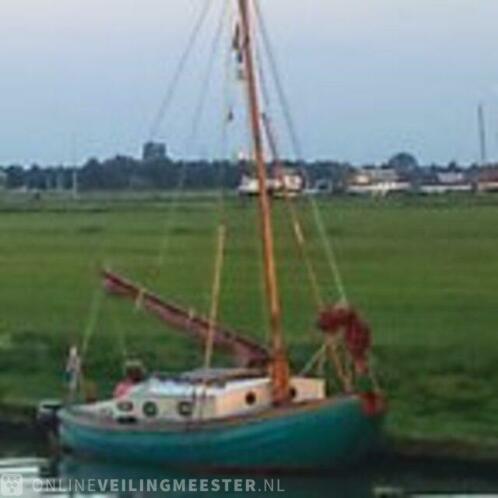 Kajuitzeilboot inclusief trailer Kroes, blauwgroen, bouw