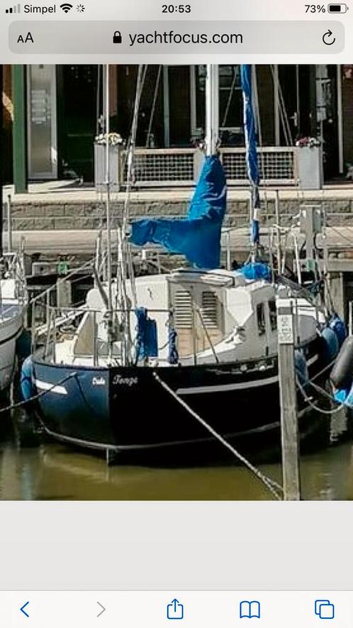 kajuitzeilboot Noorse spitsgatter Fisherman motorsailer