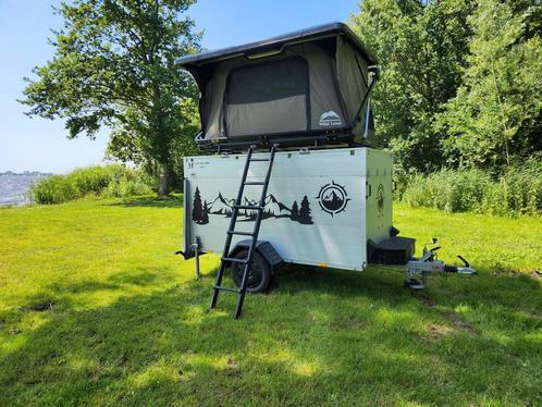 Kampeer TrailerDaktent  trailer aanhanger motorfiets Camp