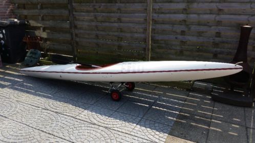 kano met trailer peddel en afdekzeil