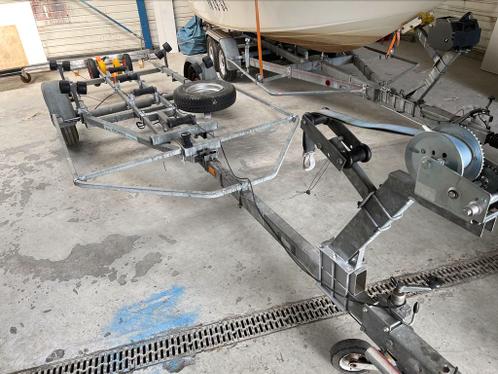 Kanteltrailer boot 1000 kg geremd Freewheel