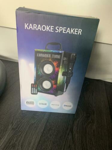 Karaoke set nieuw in de doos