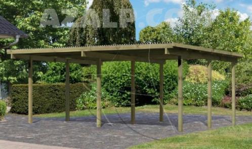 Karibu Eco Dubbele Carport 1 (62035)