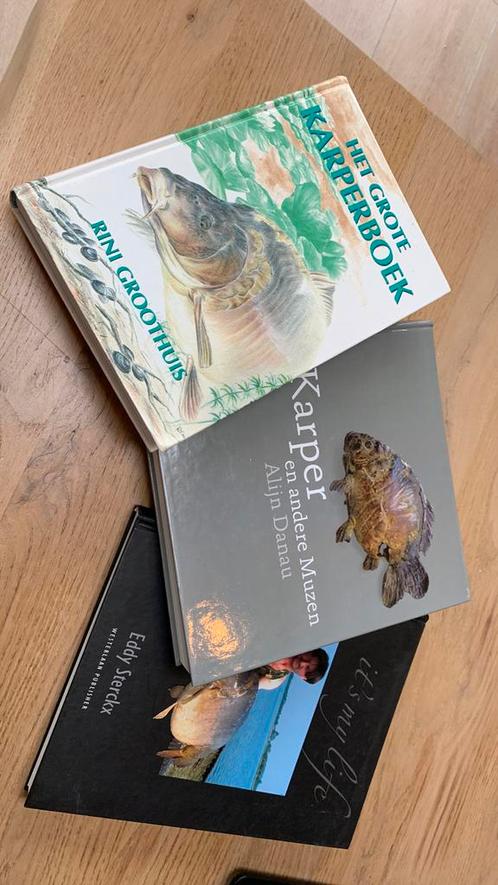 Karper boeken Rini Groothuis, Alijn Danau, Eddy Sterckx
