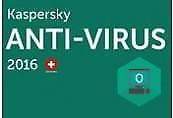 Kaspersky Anti-Virus 2016 1 Year 1 PC CD Key (Software)