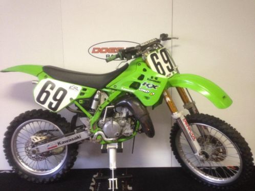 Kawasaki 125 kx pre 03990 crossmotor in super staat