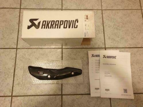 Kawasaki Akrapovic z900 uitlaat hitteschild