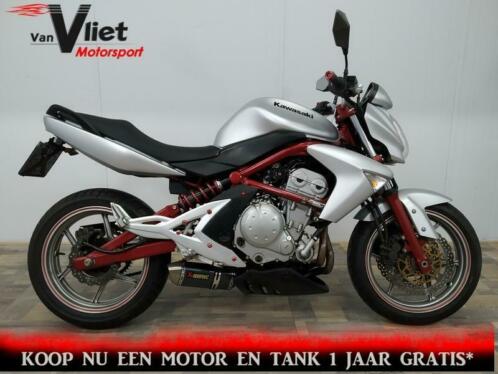 KAWASAKI ER 6 N Mat zilver.(bj 2006) 35KW optie A2 er6n