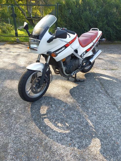 Kawasaki EX500, 1987, wit rood, lage belasting,  980,--