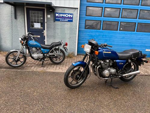 KAWASAKI GT 750 en Z250 LTD  IZH 49