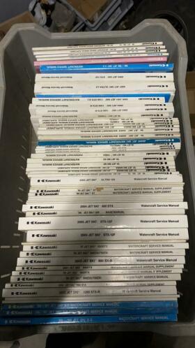 Kawasaki Jet Ski diverse Service Manuals