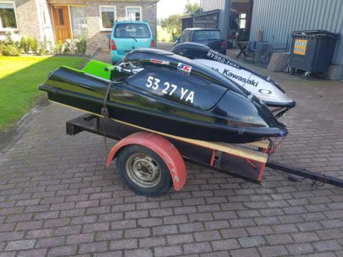 Kawasaki jetski 750 met trailer