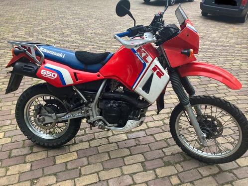 Kawasaki KLR650 (a) 99,9 origineel, klaar voor de TET.