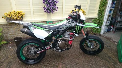 Kawasaki KLX650 Supermotard  Supermoto. Zeer uniek