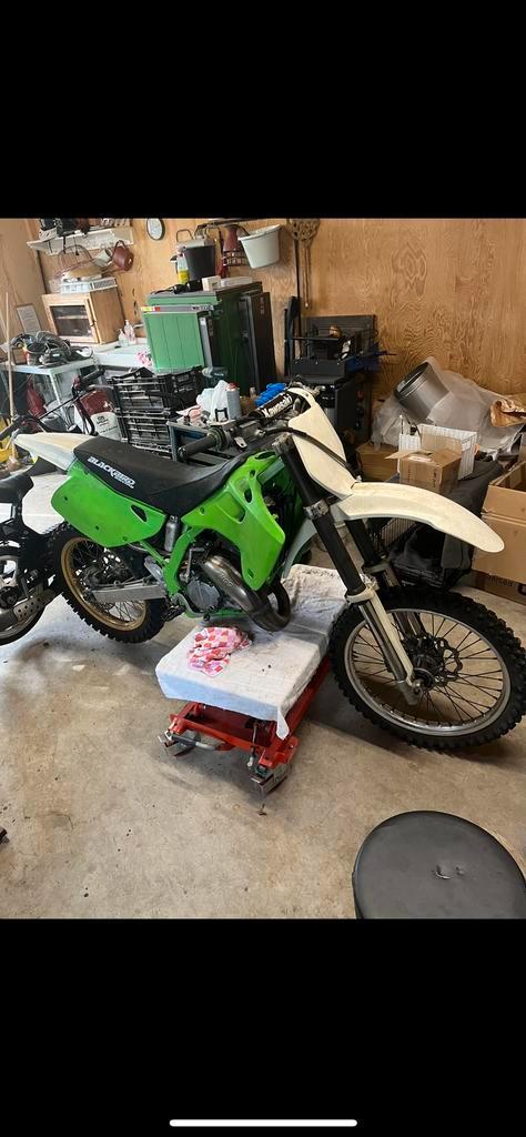 Kawasaki kx 125 in onderdelen