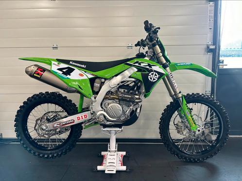 Kawasaki KX250 2023 NIEUW (Max 3 uur oud) Akra amp HK vering