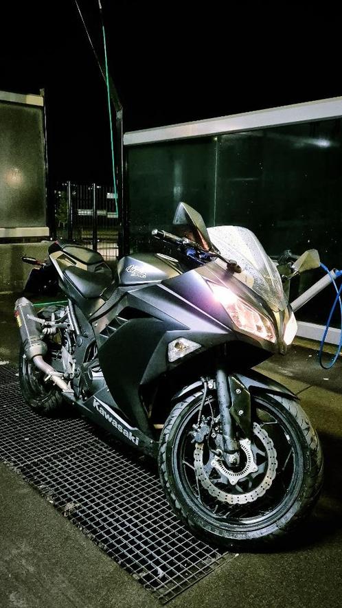 Kawasaki Ninja 2016 black  ABS Akrapovic uitlaat
