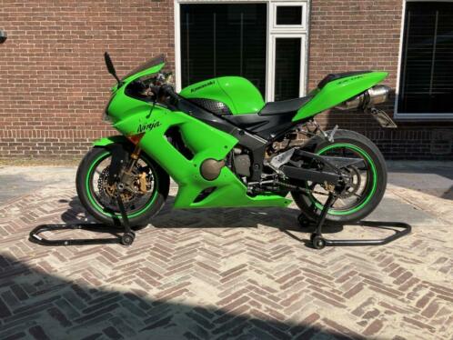 Kawasaki Ninja ZX-6RR  ZX-6R  ZX6RR  ZX6R 2007 groen