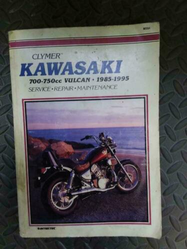 Kawasaki vn 750 vulcan werkplaatshandboek