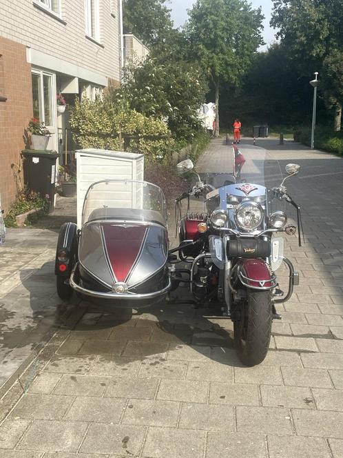 kawasaki vulcan 1500 met watsonian zijspan