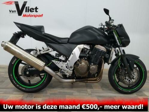 KAWASAKI Z 750 Mat zwart verlaagd. (bj 2005) Z750