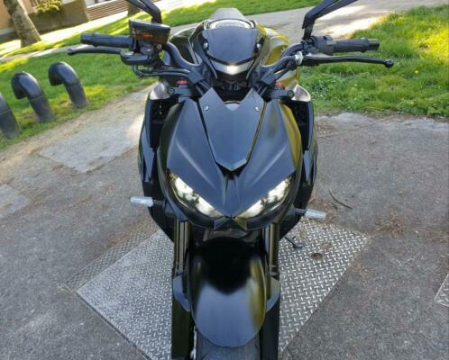 KAWASAKI Z1000 ABS 2014 ZwartMatzwart