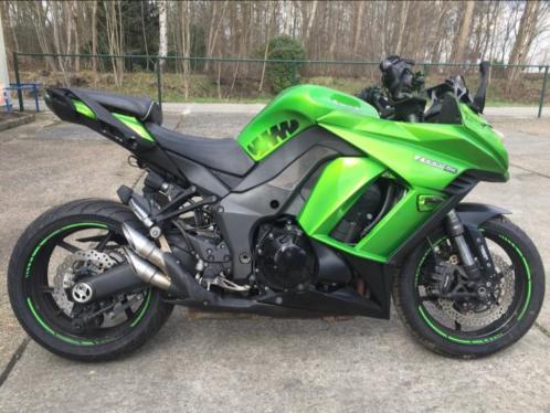 Kawasaki z1000 sx 2014 lichte brandschade