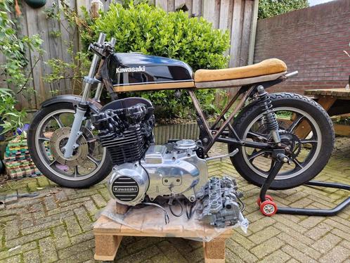 Kawasaki Z500 1979 caferacer  in onderdelen  Projectopgave