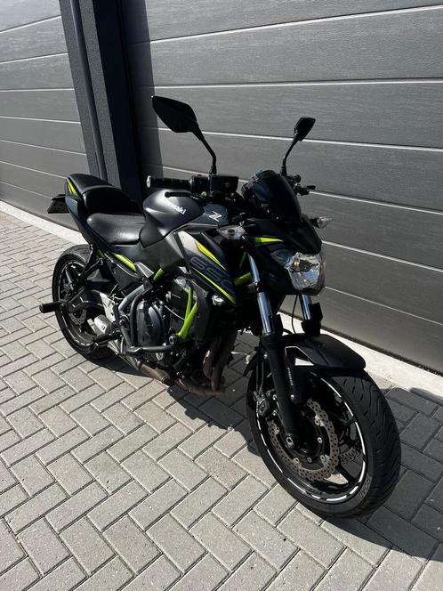 Kawasaki Z650 35KW Volvermogen 2018 Zwart