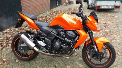 Kawasaki Z750 2008 lage km stand. Kawasaki wildfire orange