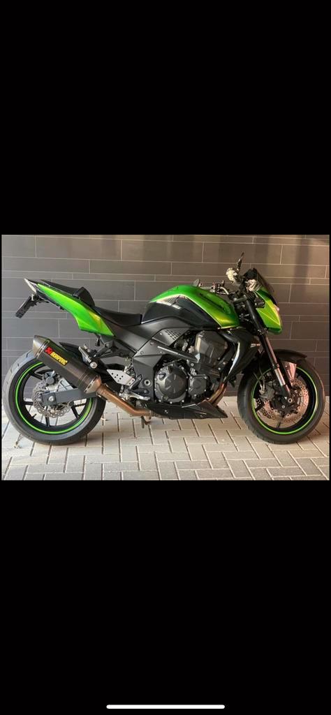 Kawasaki Z750  2011 Akrapovic uitlaat