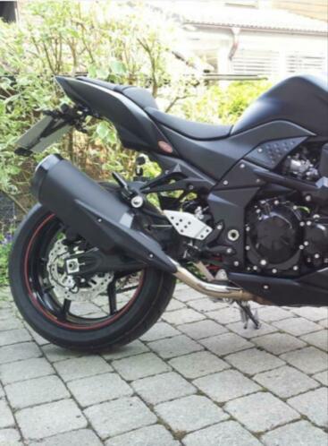 Kawasaki Z750R 2012 uitlaat