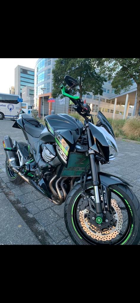 Kawasaki z800e 2016 akrapovic NL motor