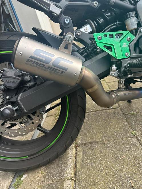 Kawasaki Z900 sc project full titanium