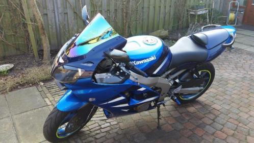 Kawasaki ZX-6R Ninja 2001 Blauw (J1 model) 600CC 111PK ZX6R