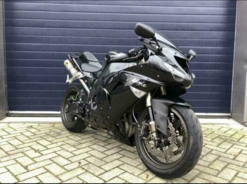 Kawasaki ZX10R Ninja - team black laser uitlaten