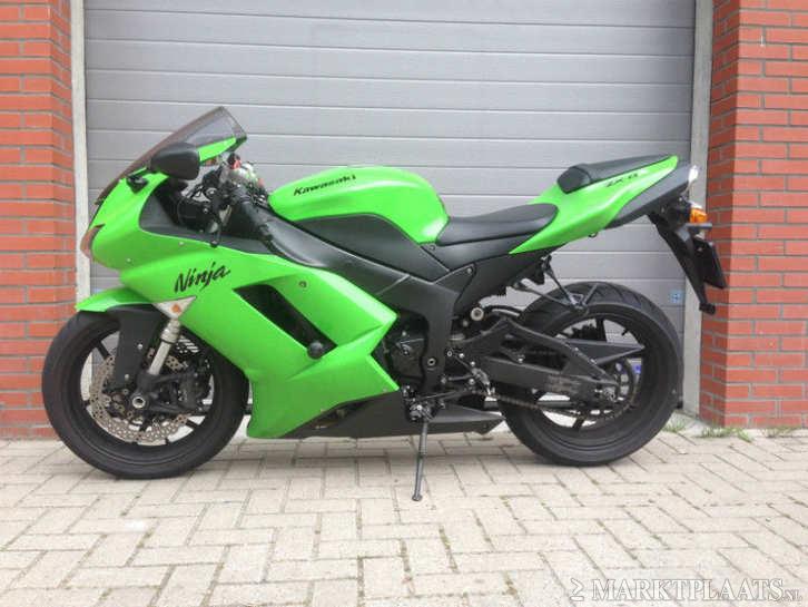 Kawasaki zx6R 2008 als nieuw 16937km plaatje zx-6r zxr 636