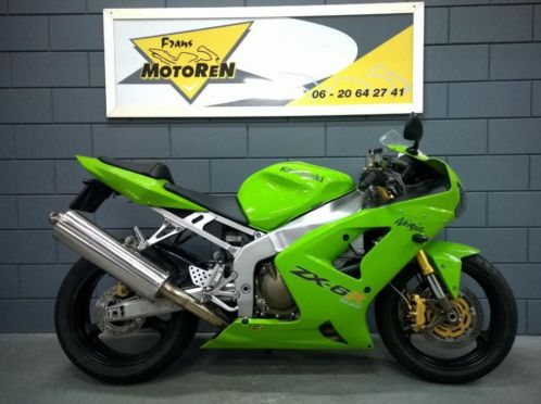 Kawasaki zx6r bj2004 enkele beschadegingen