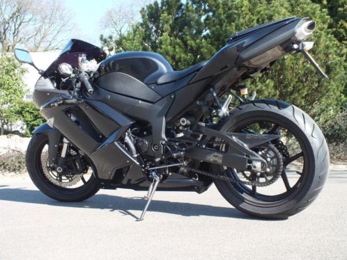 Kawasaki zx6r ninja zwart 13.265 km (25kw)