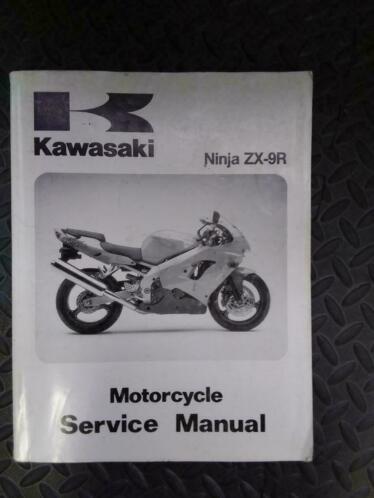 Kawasaki zx9r werkplaatshandboek
